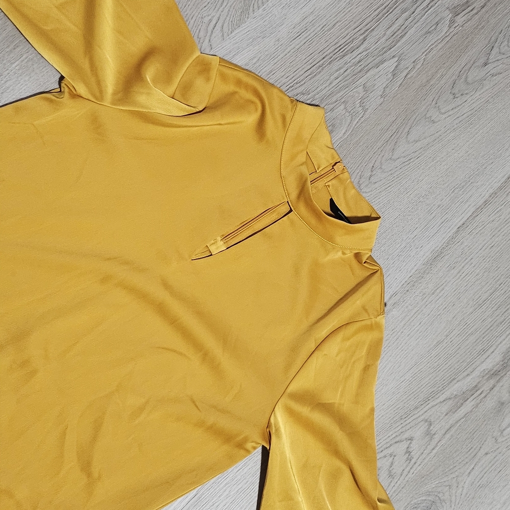 Yellow Long Sleeve Top